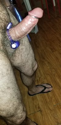 My Hard Cock With Vibrating Cock Ring And Glans Ring