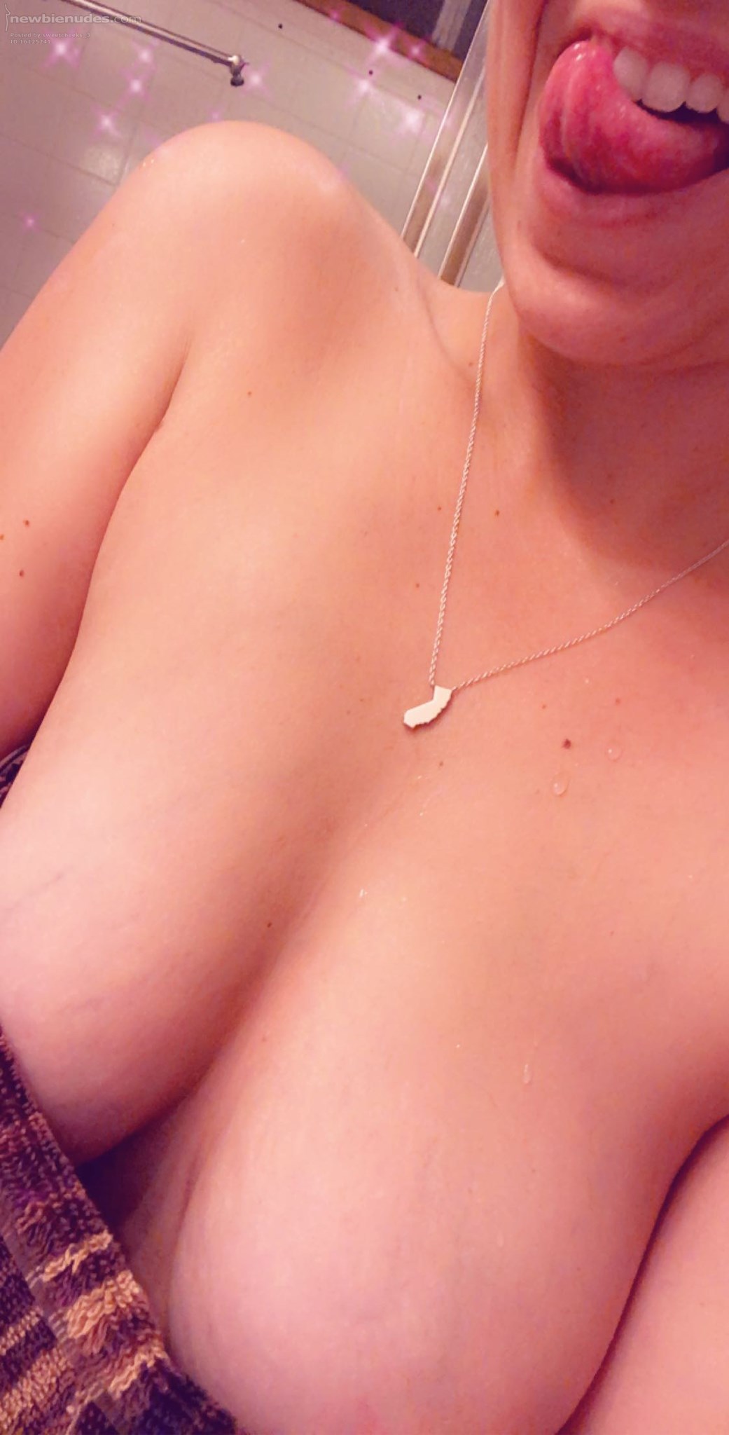 Hot shower felt amazing