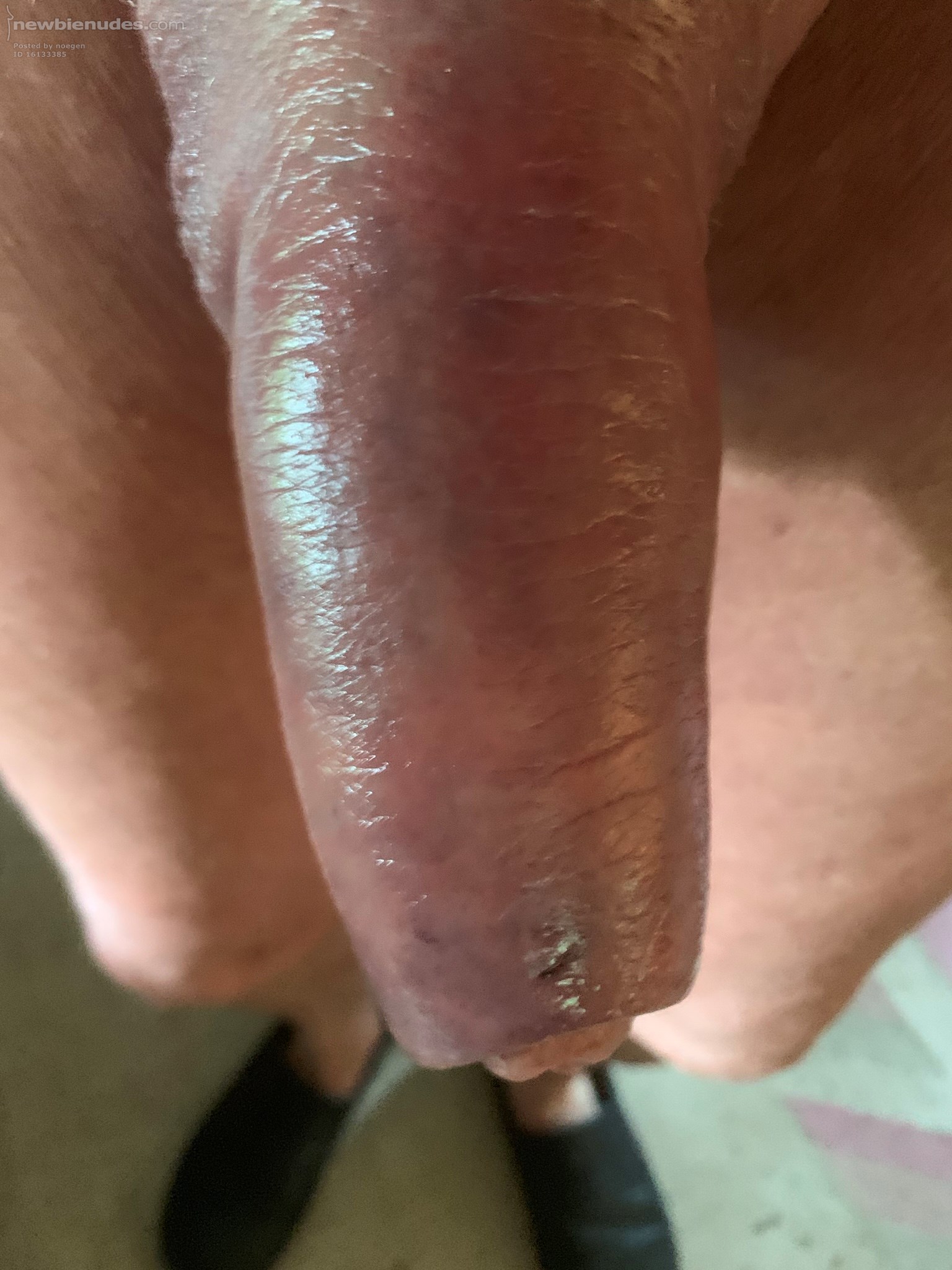 My pumped cock.