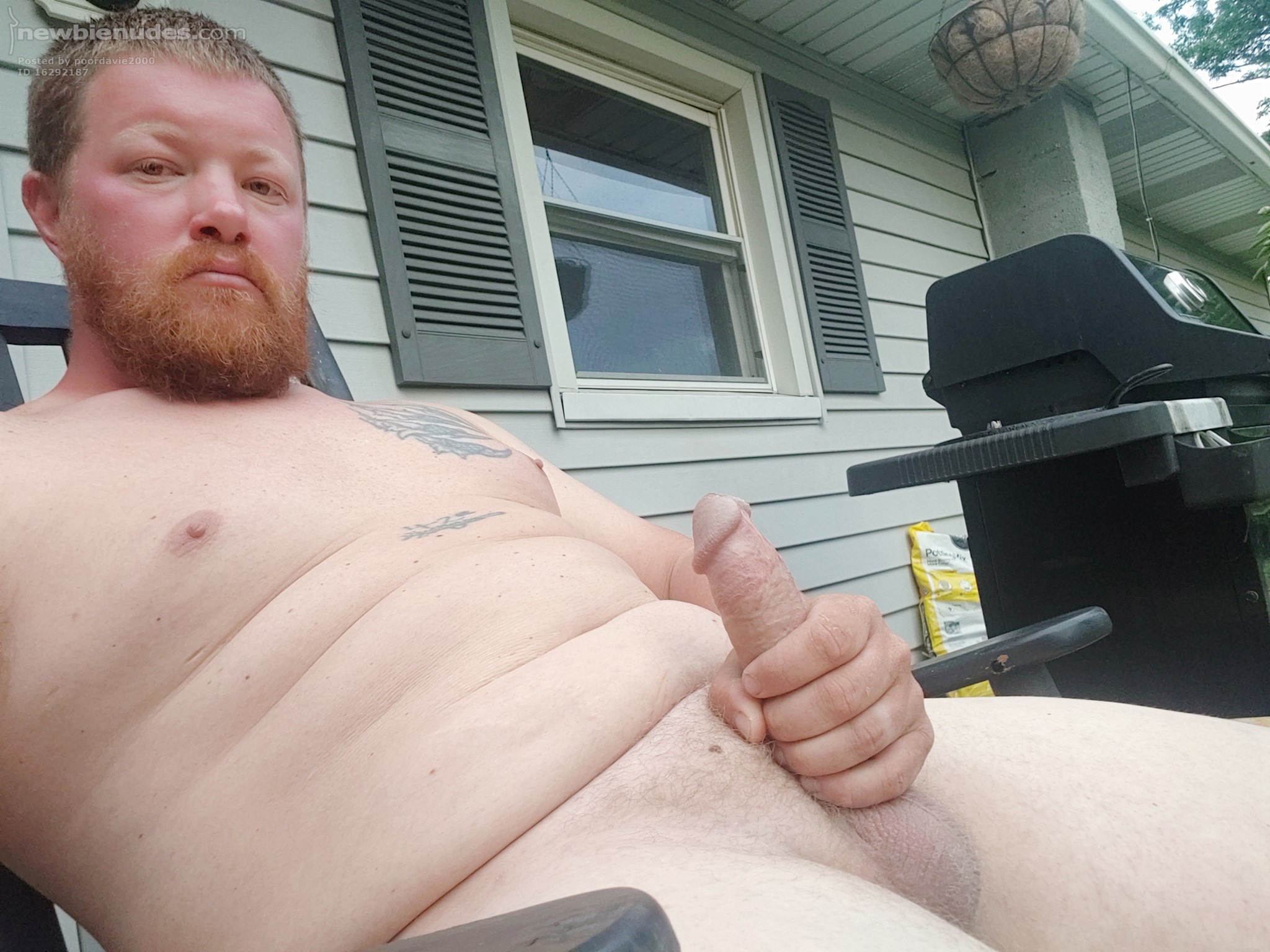 Just thought id cum outside today