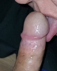I love sucking this cock, well almost any cock this one is in my top five a...