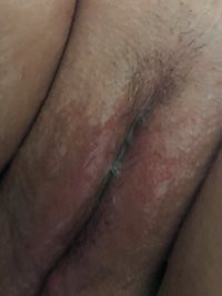 Hubby just ate my pussy full of cum mmmm love that
