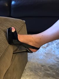 Do you like my feet in these heels?