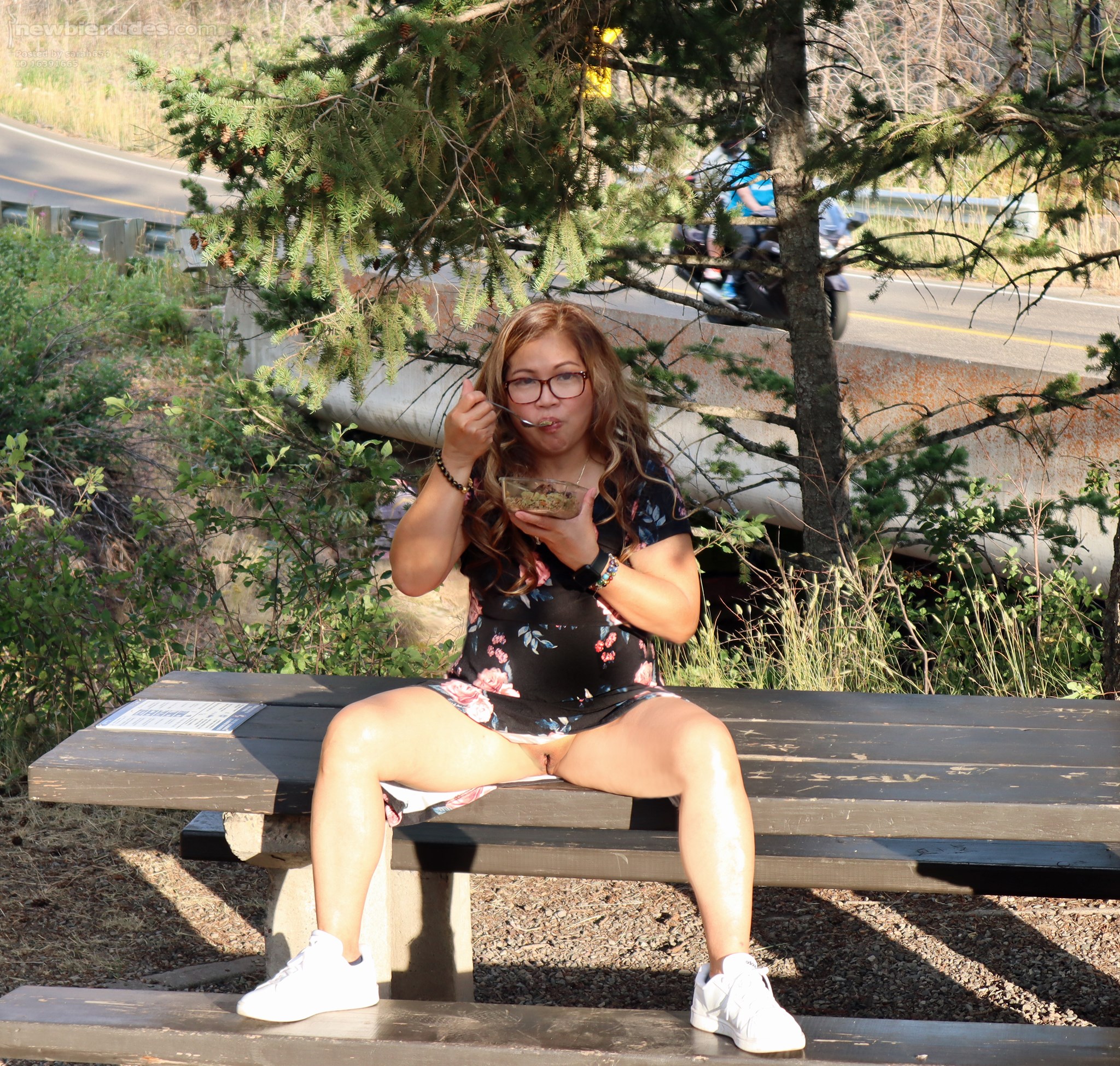 Eating my lunch commando!