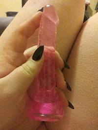 Only small toys for my super tight pussy...big ones go in my ass. Preservin...