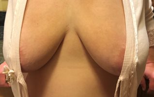 Do you love my wife’s cleavage as much as I do..Should I open her robe?