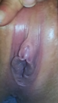 My wife's little clit. Do you like?