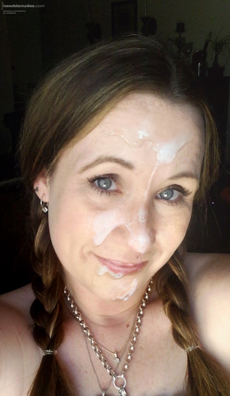 My face with a nice load on it