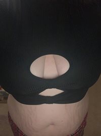 Wife wants to know does her tits look ok in this top and do u like it we wa...