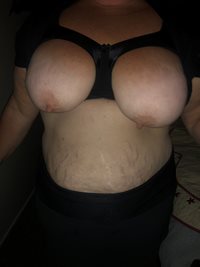 Wife's big tits