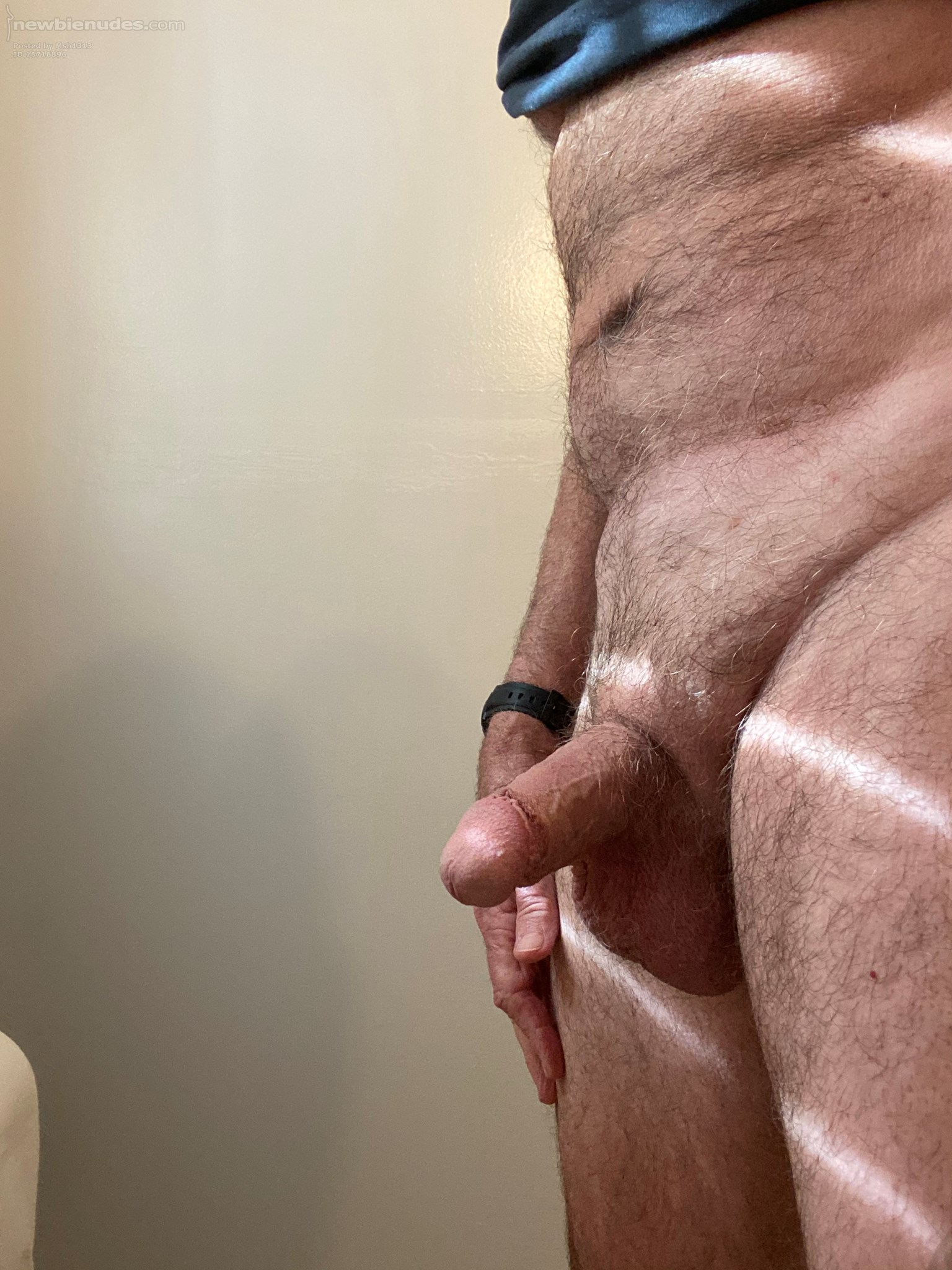 Looking for action in the local park restroom