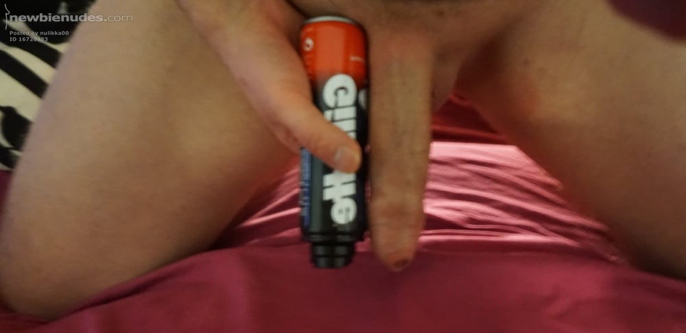 long white soft gillette cock