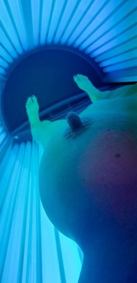Morning Tanning, always have a great day after a tan!