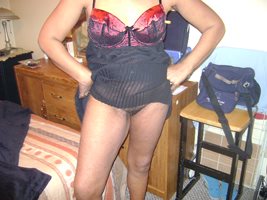wearing lingerie showing sum