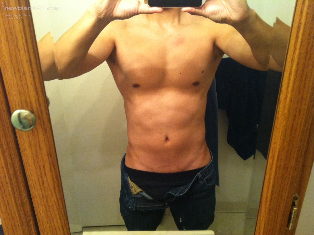 Just a post-workout selfie 