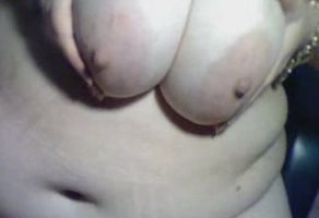 My FB holding up her nipples for me to cum on.