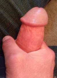 Just my fat cock!
