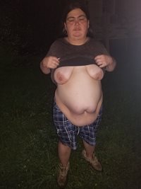Tonya's showing me her tits again