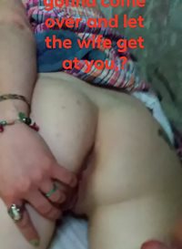 Wife's perfect clam and amazing ass