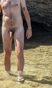 me on nudist beach