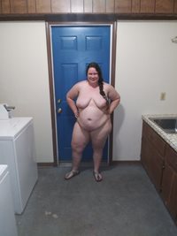 Me naked in public laundry hope I dont get caught ;);););)lol