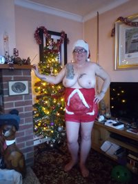 The last of my Christmas themed photos wearing some Ann Summers Lingerie I ...