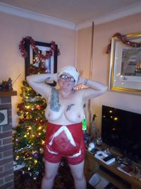 The last of my Christmas themed photos wearing some Ann Summers Lingerie I ...