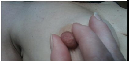 Big nipples small tits