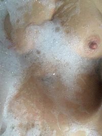 I love soapy bubble baths