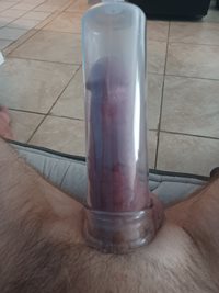 Pumping penis