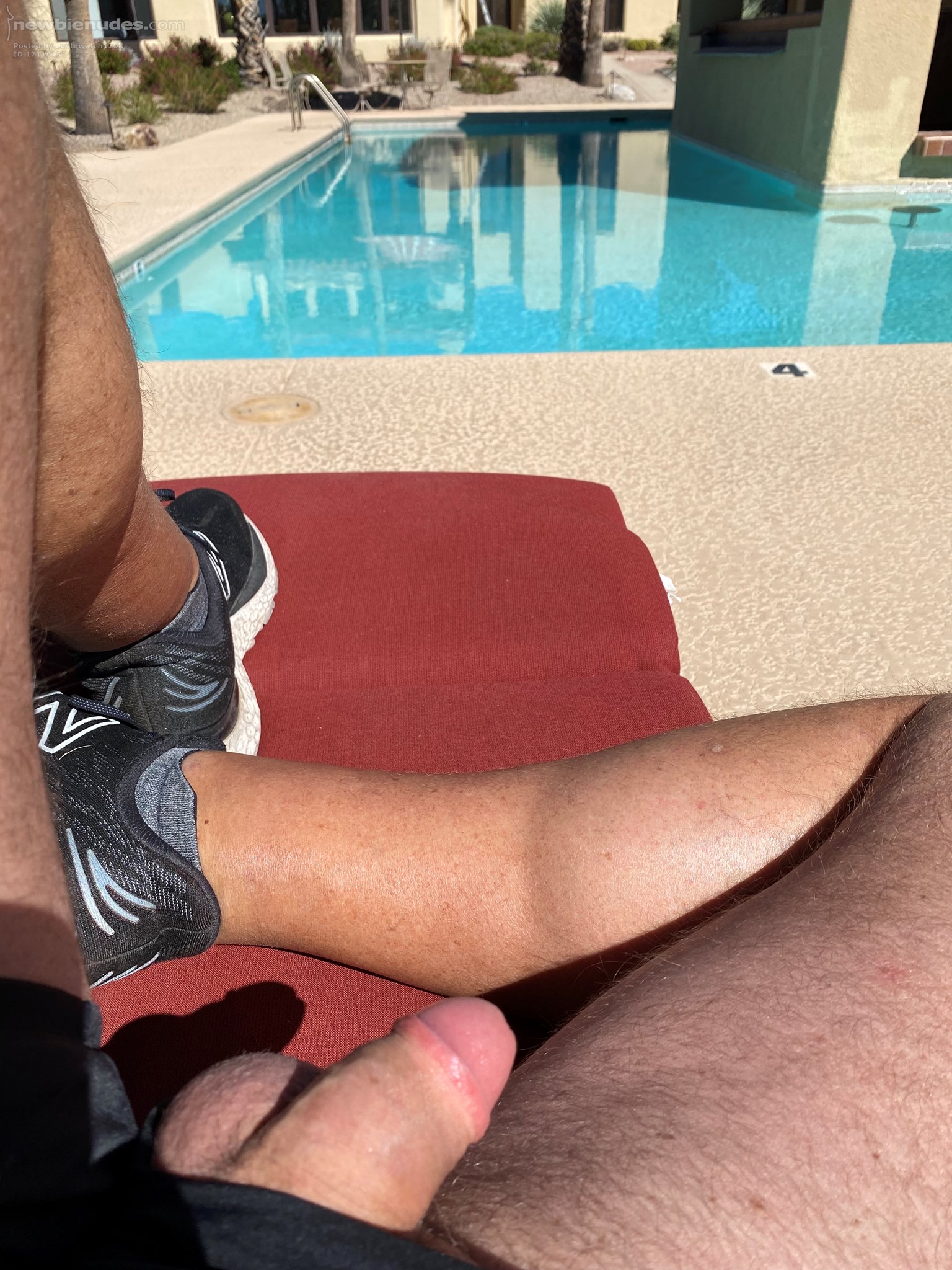 A little peek at the pool