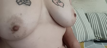 Hard nipples after fun time yesterday