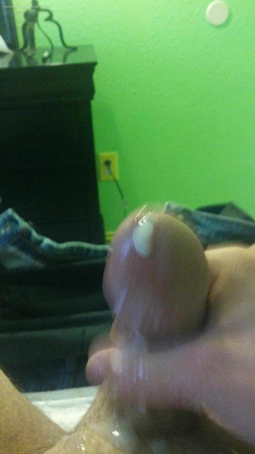 MX 6" dick cumming while jacking off