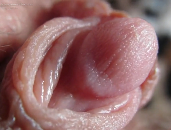 close up of my hard clit. MrsJ