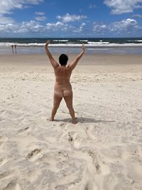 Cheeky Friday at the nude beach