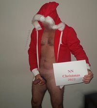 Xmas 2022 NewbieNudes competition. Santa getting ready to pack his sleigh