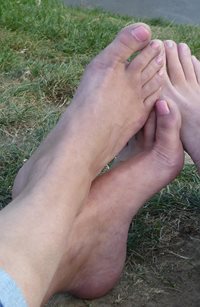 Bianca's sweet toes