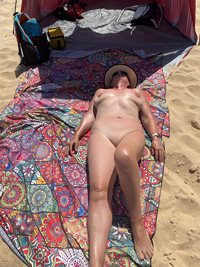 Nude beach fun