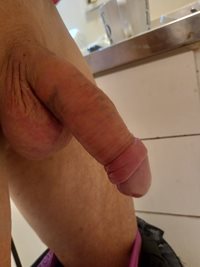 Pumping up my cock