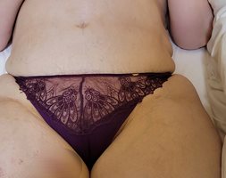 Soon advent so I got my wife some purple lingerie.