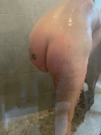 Shower pic of my butt!