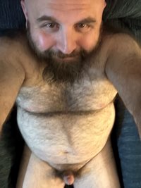 Just more of me naked showing my hairy little penis with an erection. If ya...