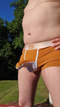 These feel great and are so comfortable as you can tell by my hard cock in ...