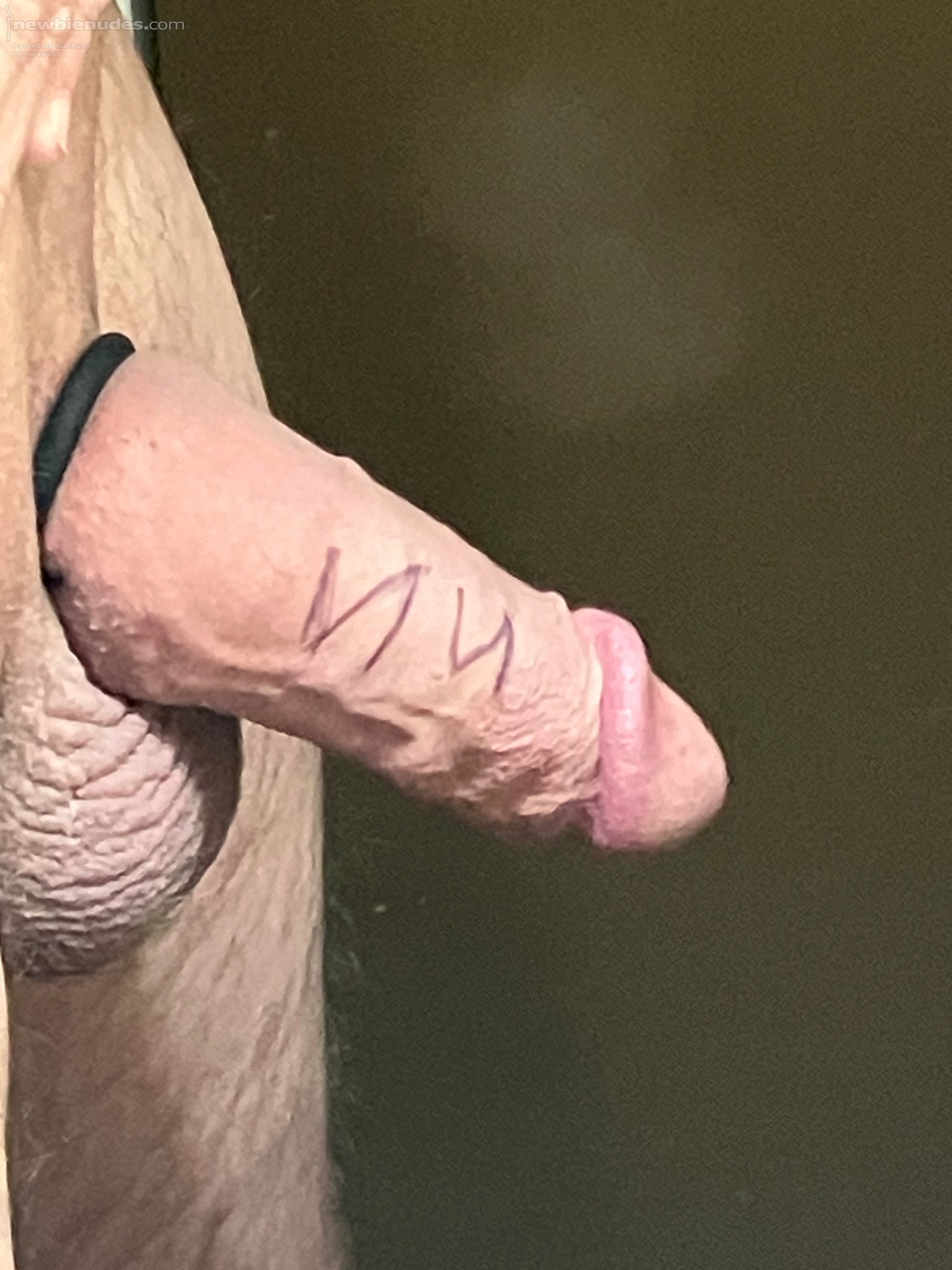 He’s saying hi to NN… might be better inside you though 😉