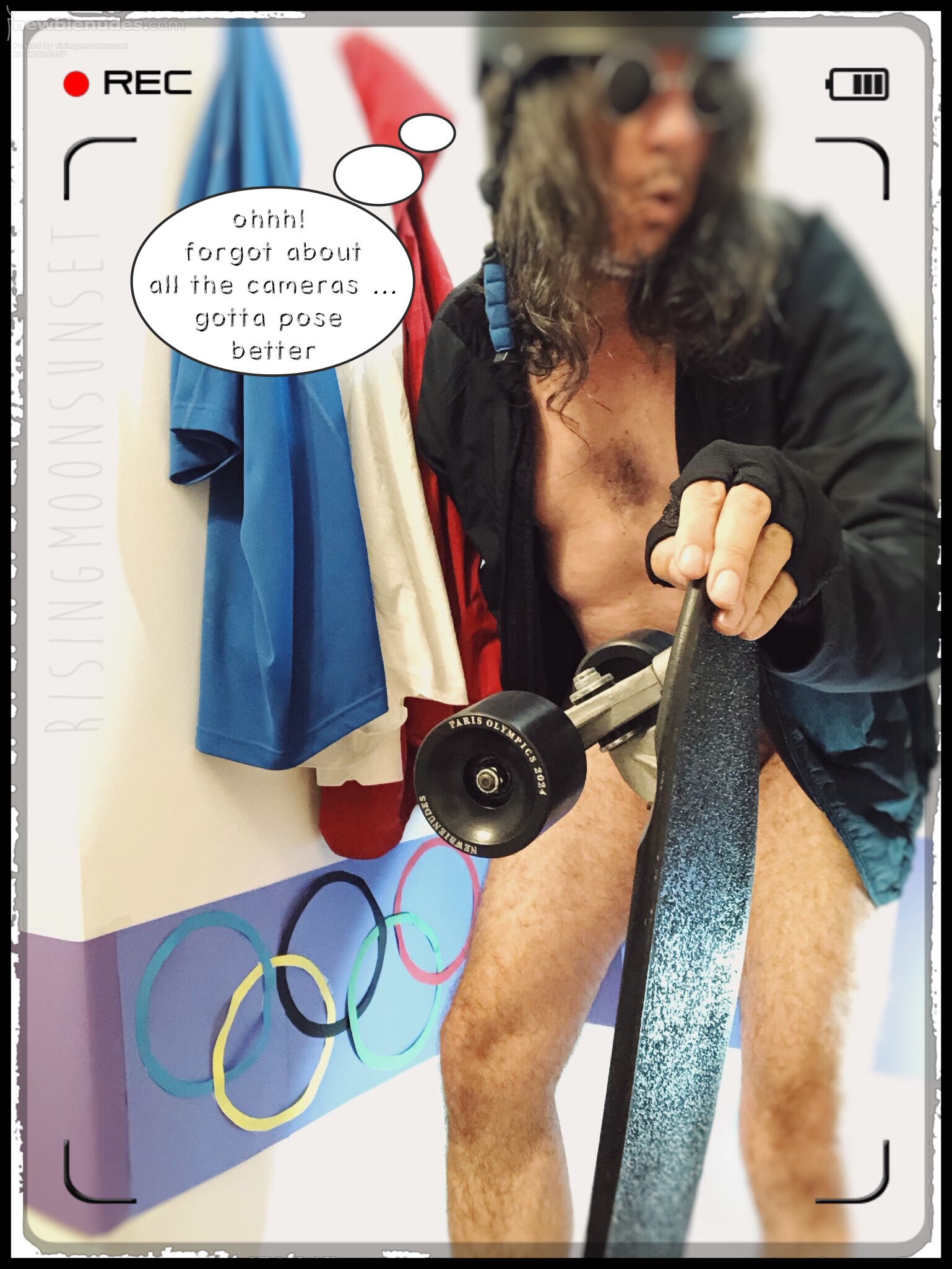 Skateboarding 1/2… lol