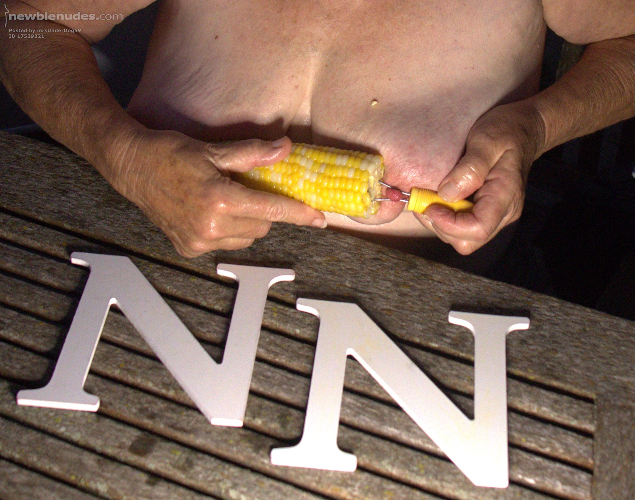 Undi is really going to be surprised at how I serve him his Sweet Corn if t...