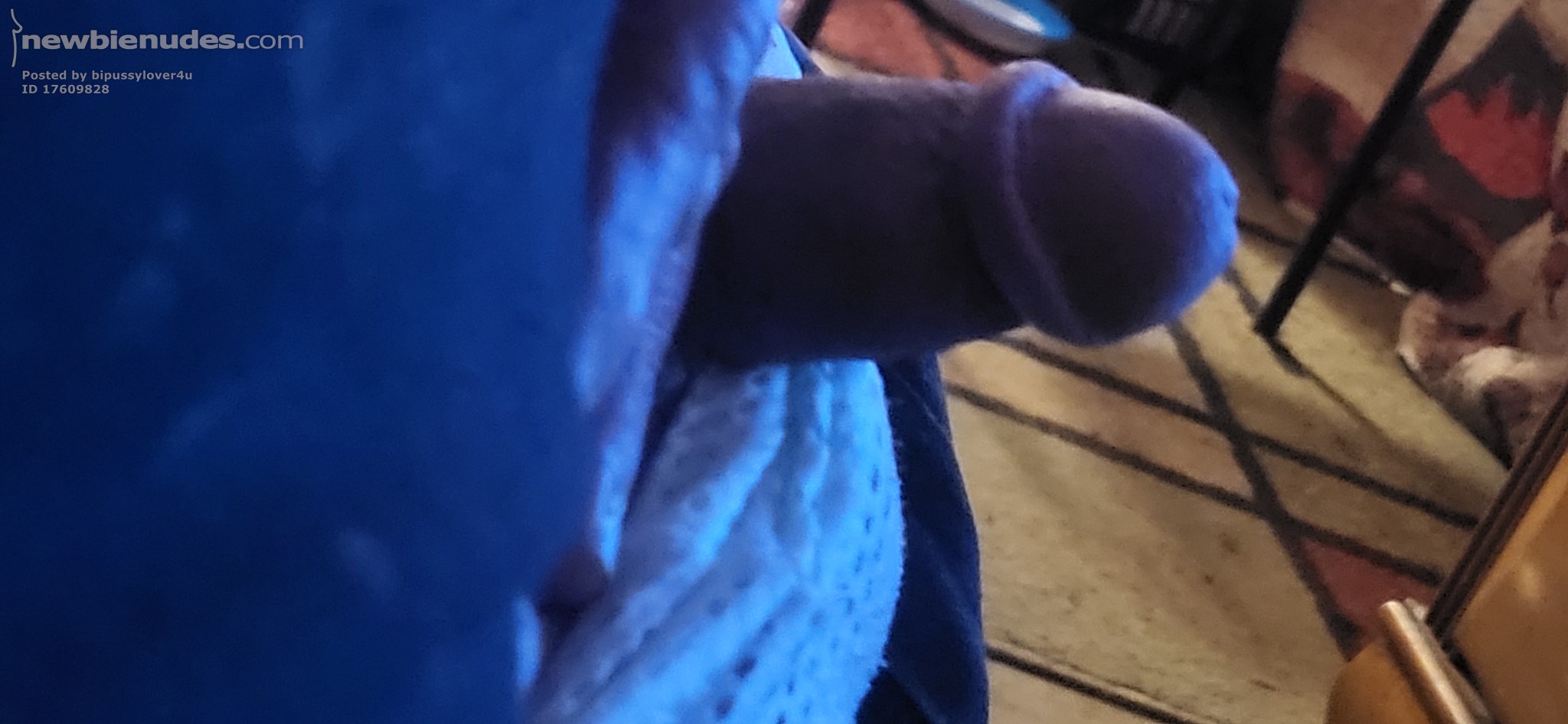 Poking out of my shor
shorts 