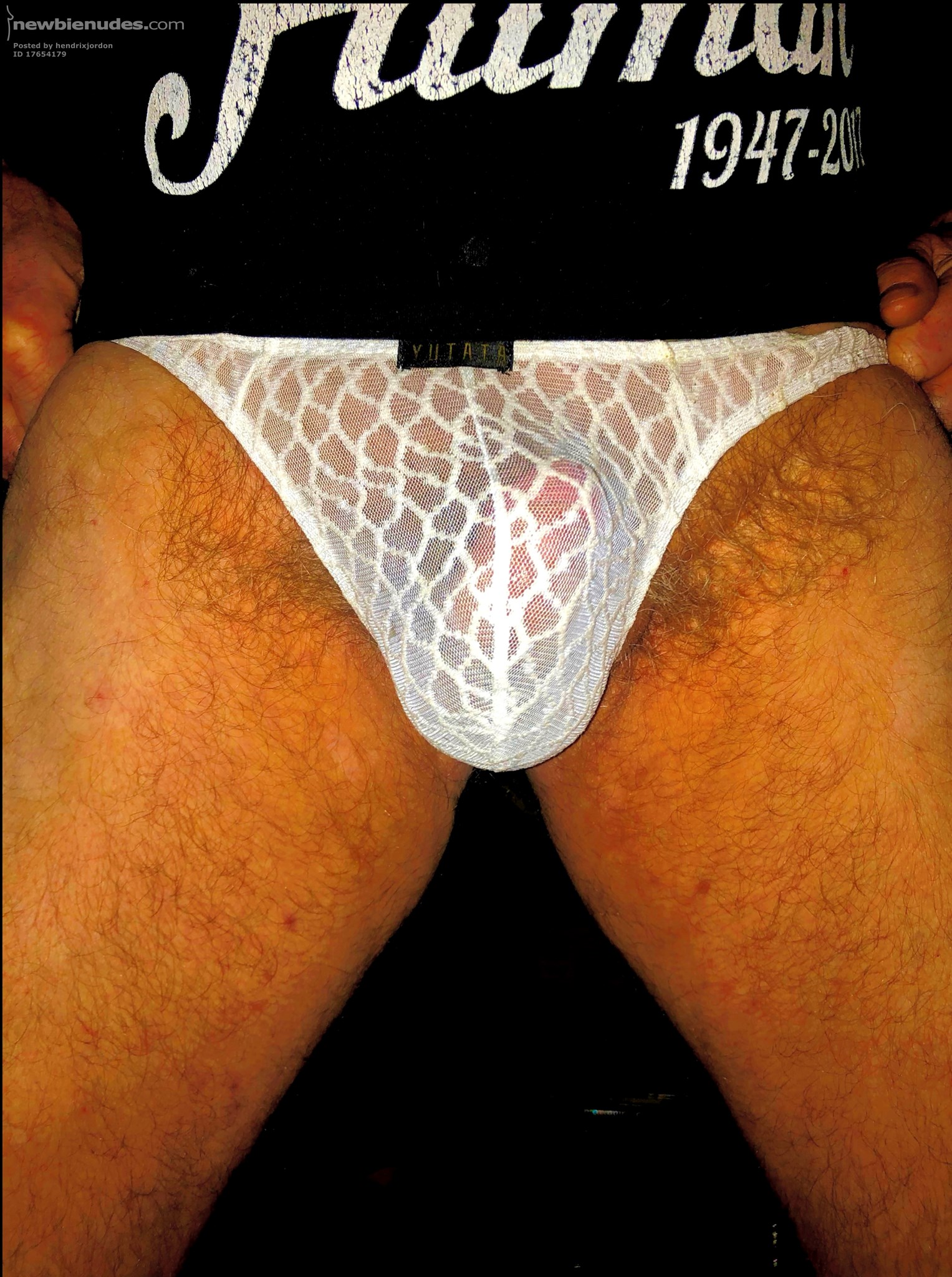 My New White Lace Beach Thong That I Wore In Mexico Last Month