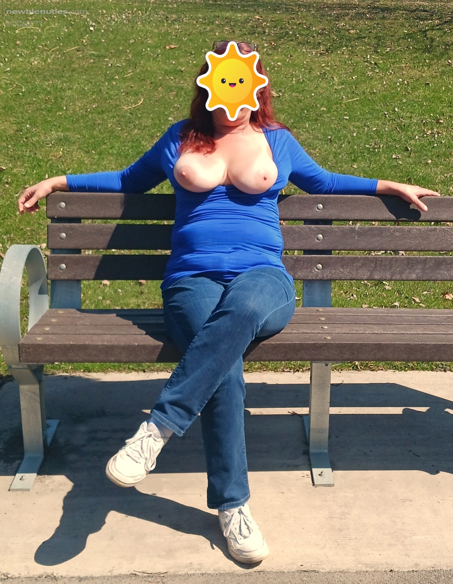 Enjoying a little break, loving the sunshine