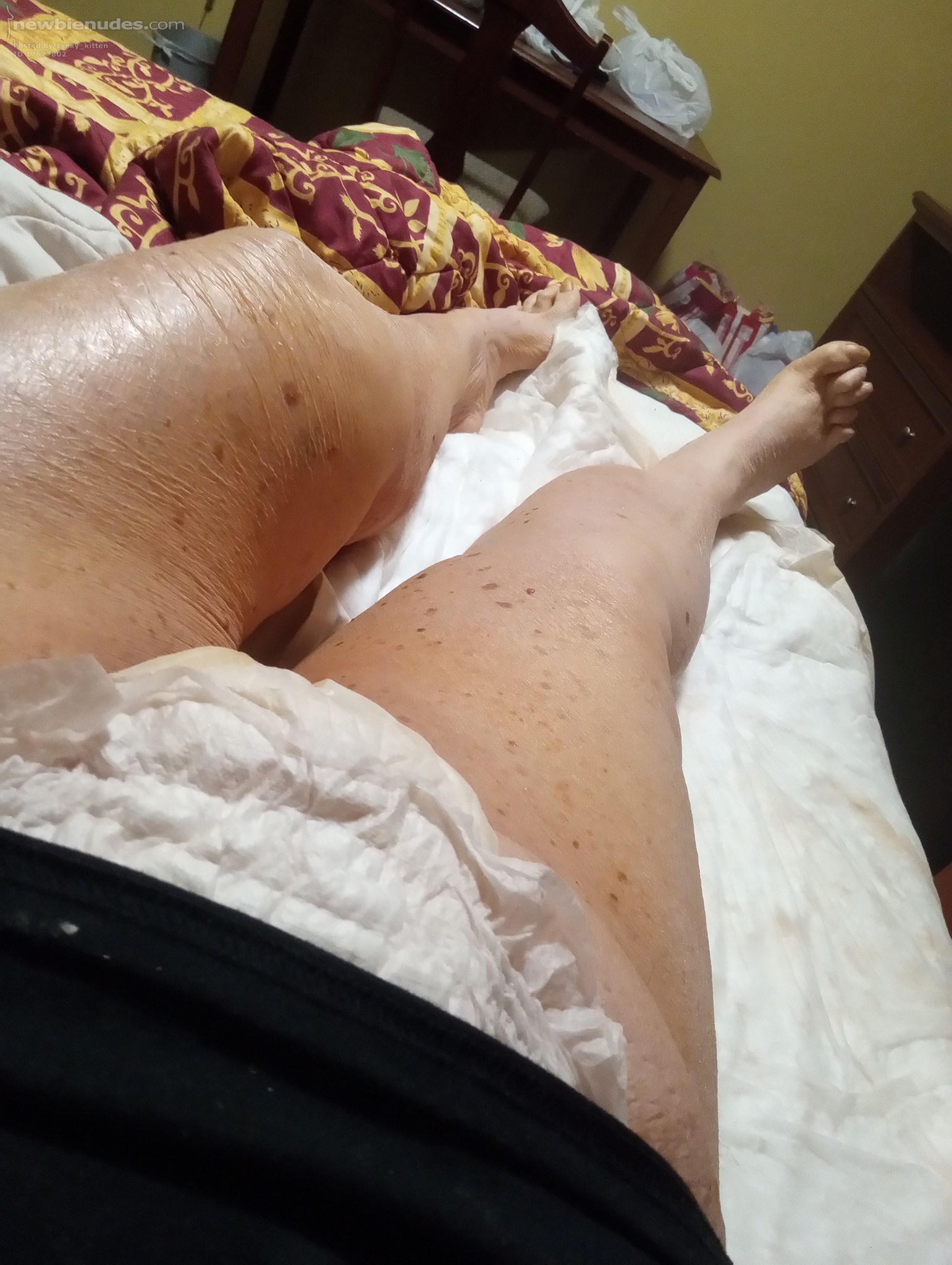 Just chilling in bed waiting 